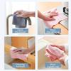 20pcs Cleaning Cloth Roll,Tear Away Reusable Paper Towels Pink, Commercial Shop Rags, Microfiber Towels for Cars, Lint Free Cleaning Rags for Kitchen