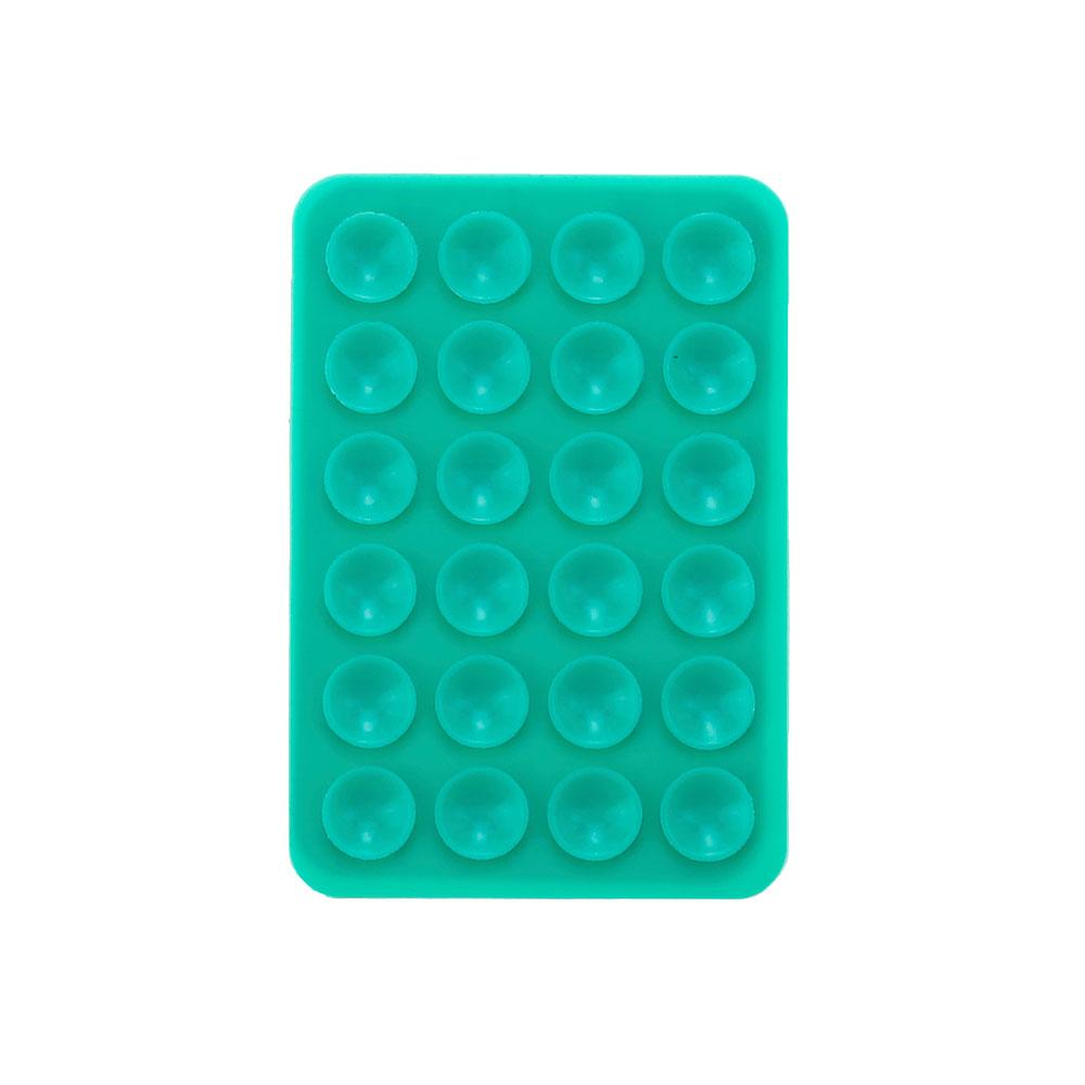 Силиконовый чехол для мобильного телефона с квадратной присоской для крепления на автомобиль, универсальный нескользящий чехол для телефона с присоской