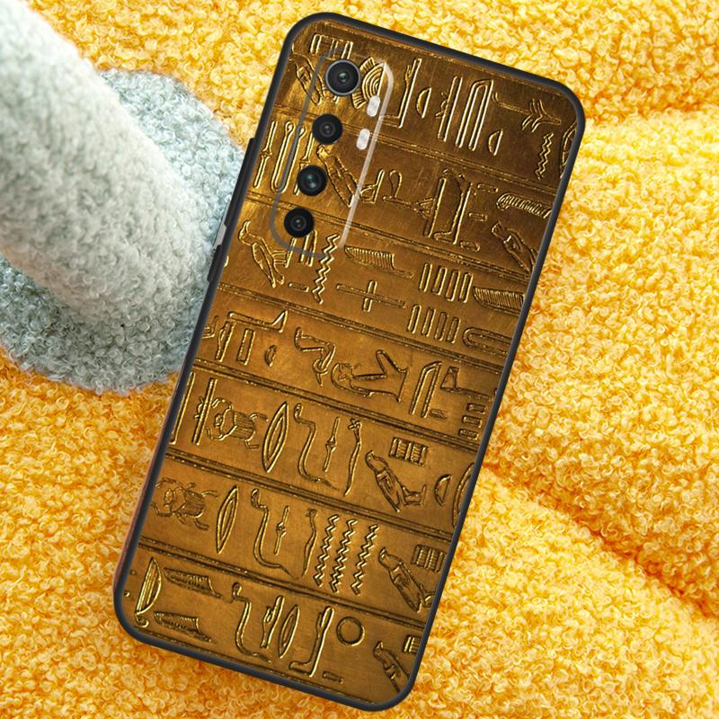 Чехол с египетскими иероглифами для Xiaomi 13T 14T 15T 14 15 Ultra 17 Pro Max Чехол для POCO F8 F7 X7 Pro F5 F6 X5 X6