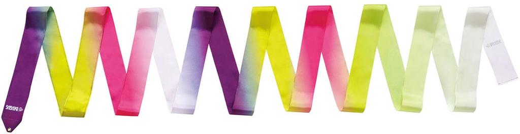 SASAKI Предметы для художественной гимнастики сертифицированы Международной федерацией гимнастики, сертифицированы Японской ассоциацией гимнастики, художественный градиентный дизайн, длина