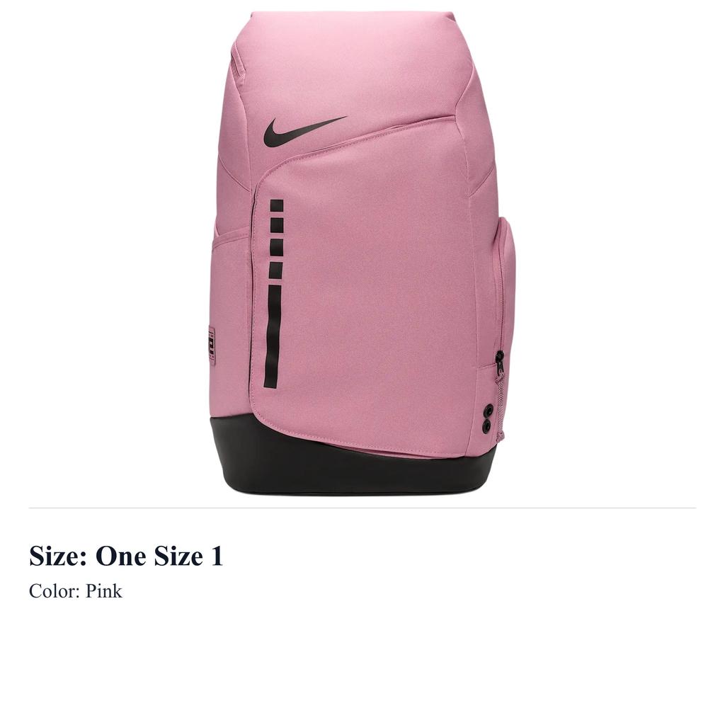 Nike Рюкзак Hoops Elite 32 л Розовый/Черный/Черный DX9786-699