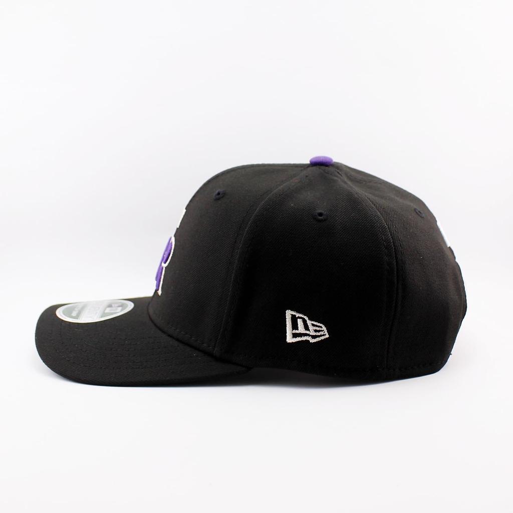 9SEVENTY Эластичная кепка-снепбэк Colorado Rockies Реплика игрока MLB Эластичная кепка-снепбэк Черная Colorado Rockies Кепка Главной лиги бейсбола Унисекс 970SS