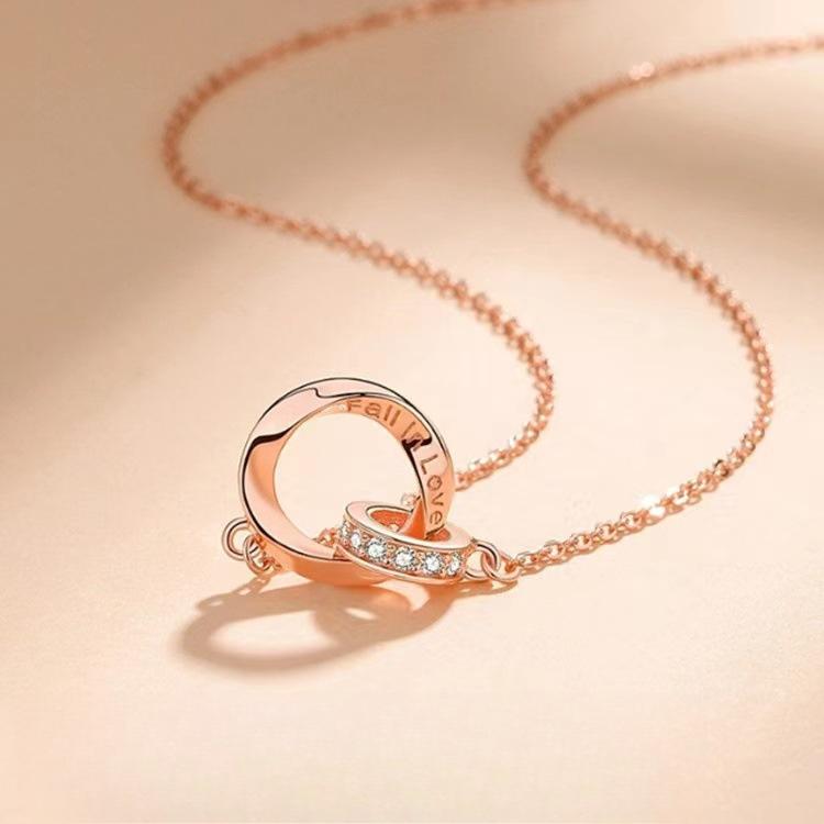 Ожерелье для пар, памятный подарок «Отдаленная любовь», мужская и женская цепочка на ключицу