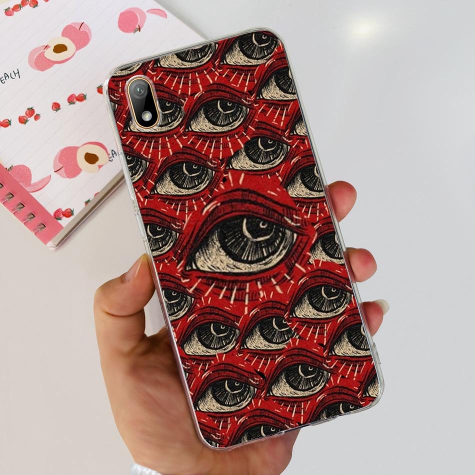 For Huawei Y5 2019 Phone Case Huawei Y5 (2019) AMN-LX9 LX1 LX2 LX3 Fashion Painted Soft Silicone TPU Slim Back Cover