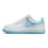 Nike Детские кроссовки Force 1 Low EasyOn PS White Aquarius Blue FN0237-107