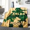 Zelda Adventure In The Shadow Realm Multipurpose Personalized Blanket Personalized Text Ultrasoft Throw For Sofa Couch Office Bed Picnics Four Seasons