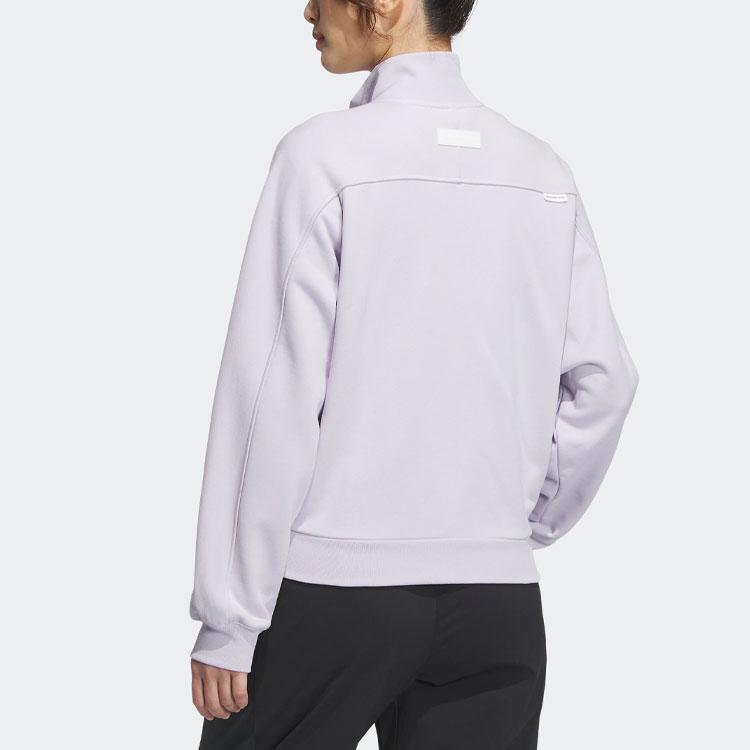 adidas Однотонная куртка с логотипом, женская верхняя одежда, серебристая IK3466