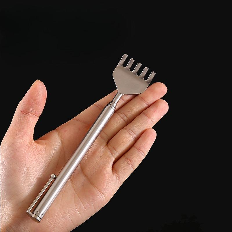 1pc Portable Retractable Back Scraper Tickling Dont Ask for Help Massage Scratching Device  Home Hardworking Massage Tool