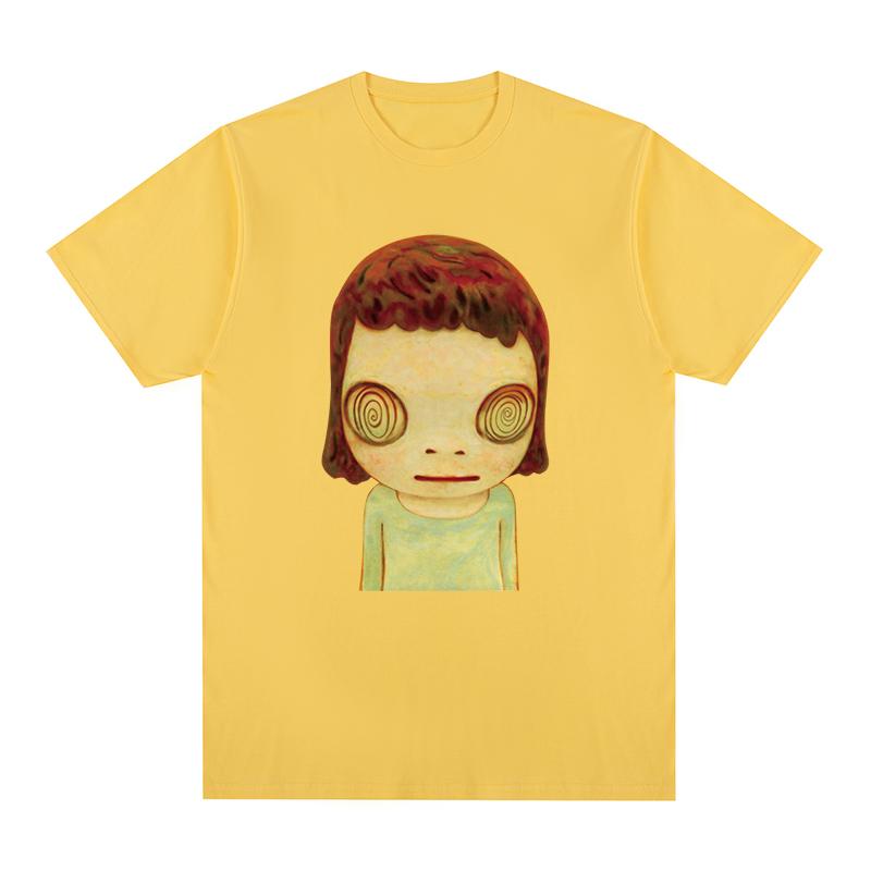 Yoshitomo Nara Eyes Vintage Tshirt Cotton Unisex T shirt New TEE TSHIRT Womens tops