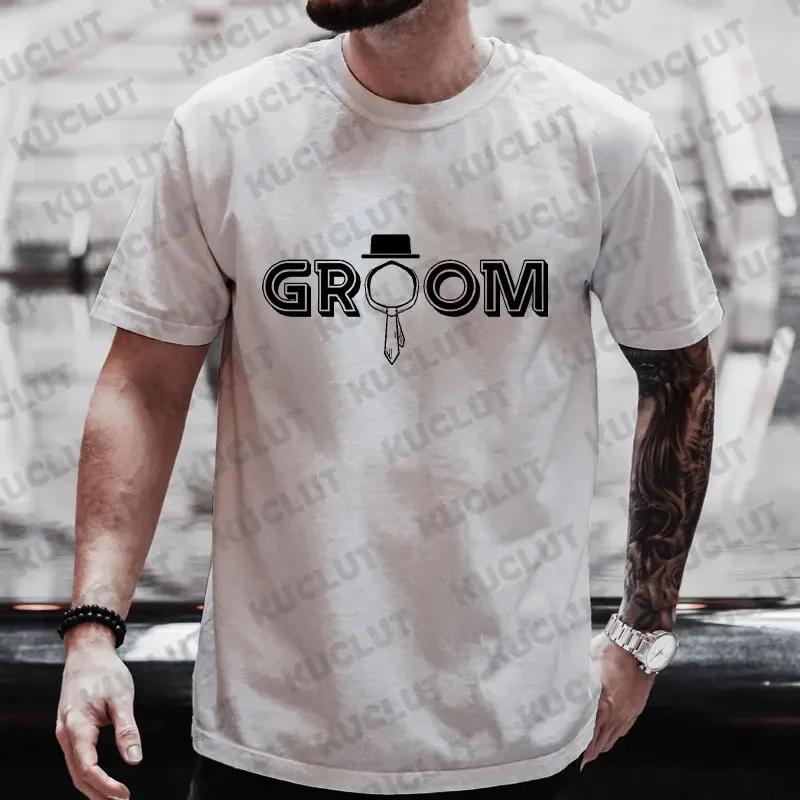Футболка Team Future Groom Squad Boyfriend Single Farewell Bachelor Stag Party Evg Tees Свадебные топы Groomsman Шафер футболка