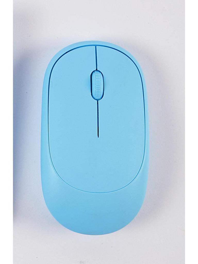 Беспроводная мини-клавиатура и мышь 2.4G Chocolate - 78 бесшумных клавиш для настольного компьютера и ноутбука