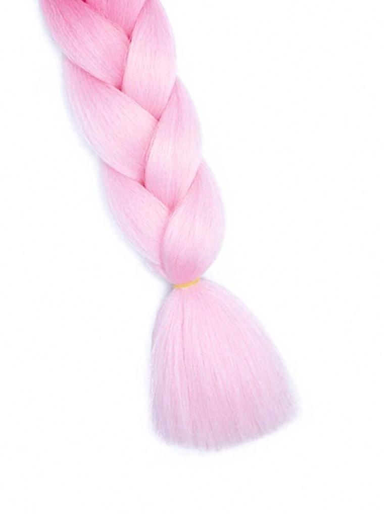 Synthetic Hairpieces 32 Inch Ombre Color Synthetic Hair Braids Pre Stretched Jumbo Braiding Hair Extensions for Daily DIY Use