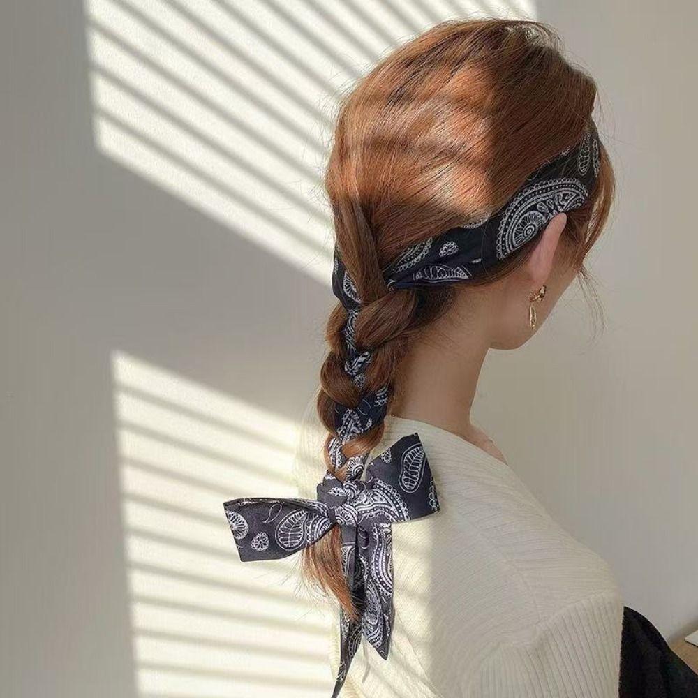 Длинный узкий галстук-шарф Декоративный аксессуар Полосатый галстук-бабочка Полосатый пояс для талии Женский Мужской