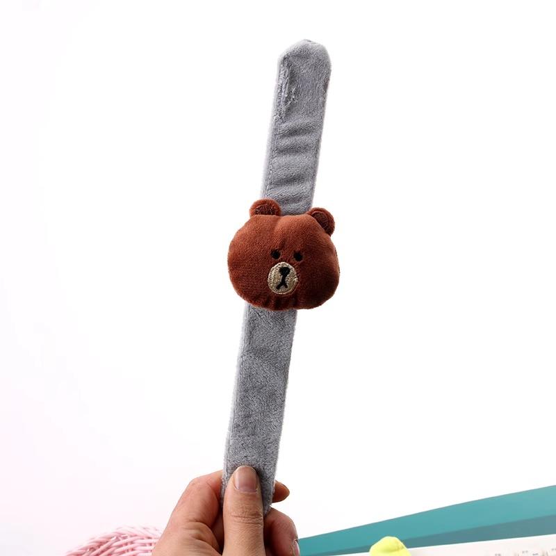 Милый браслет Clap Circle, женский головной убор, ремешок, аксессуары, плюшевая мультяшная кукла Pat Circle, детская кукла