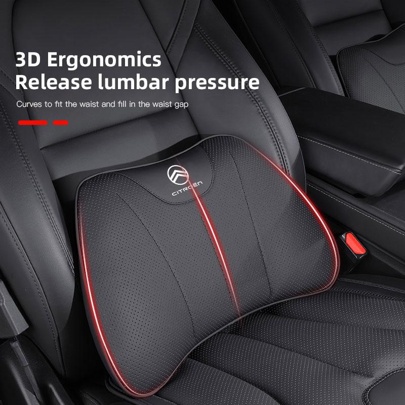 URXE5 Car Neck Pillow Headrest Pillow Car Seat Neck Rest Accessories For Citroen C6 C2 2CV VTS DS3 DS4 DS5 RD3 Xsara Grand Cactus Saxo