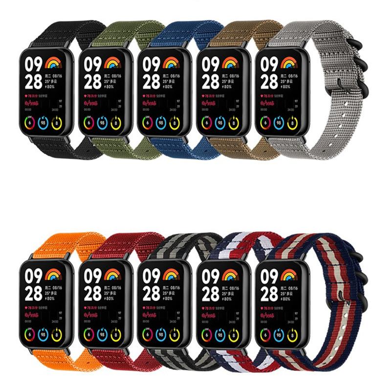 Нейлоновый спортивный ремешок для Xiaomi band 8pro Redmi Watch 4 ремешок аксессуары для браслета
