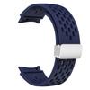 Силиконовый ремешок для Samsung Galaxy Watch 7 6 5 4 40 мм 44 мм 5Pro 45 мм Магнитная застежка No Gaps Band 6 Classic 43 мм 47 мм 42 Браслет