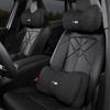 Car Seat Neck Pillow Breathable Headrest Lumbar Support Protector Cushion For BMW G80 G06 G07 G42 G14 G15 G16 F82 F20 / Stickers wzjh87 dnvr5