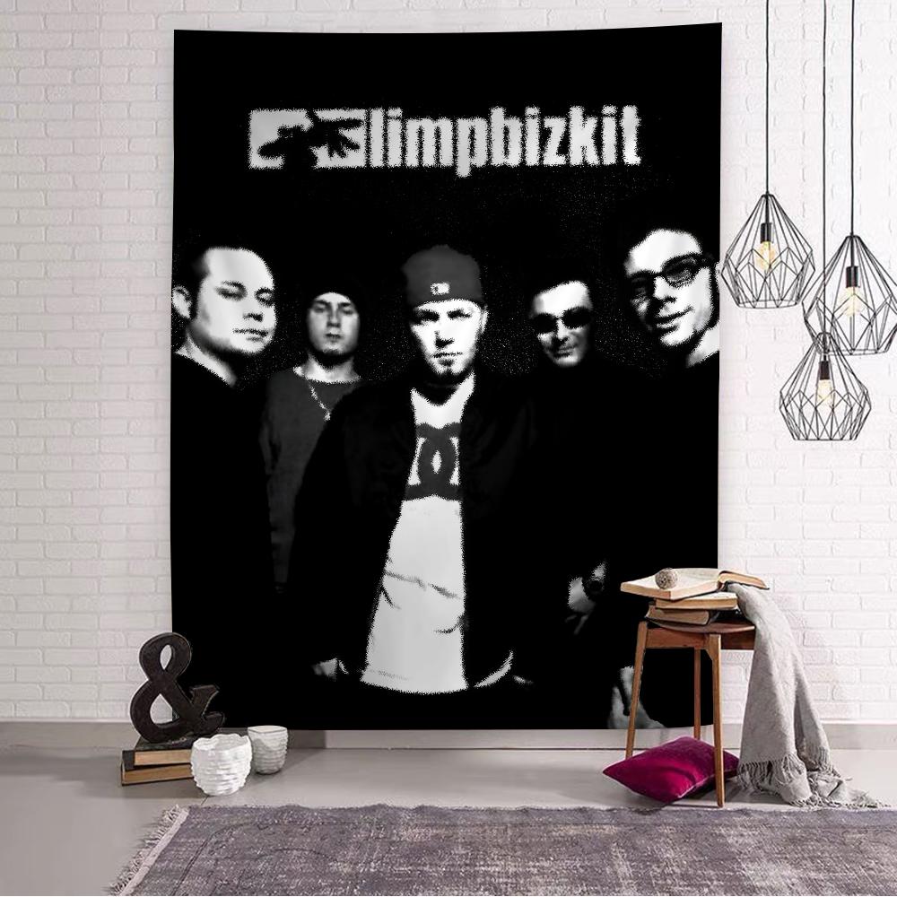Limp Bizkit Band Cartoon Tapestry Bohemian Wall Tapestries Mandala Wall Hanging Sheets