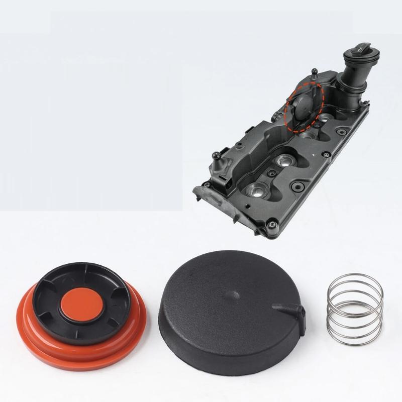 С клапанной крышкой с мембраной 03L103469C 03L103469T Запасные части для двигателя автомобиля