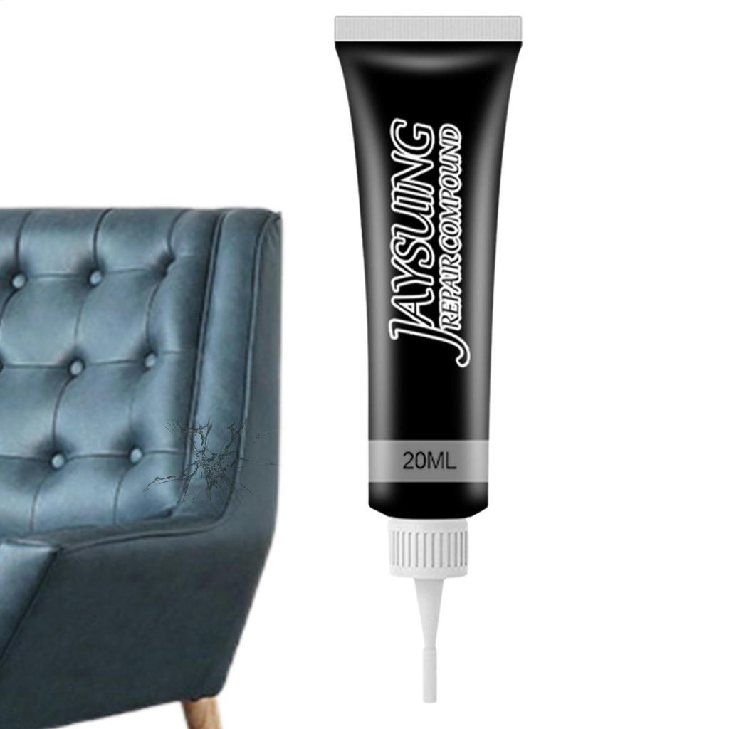 20 мл Набор для ремонта кожи Авто кожаное сиденье Диван Обувь Стул Винил и кожа Ремонт Наполнитель Крем Восстанавливающая Паста Многоцветный