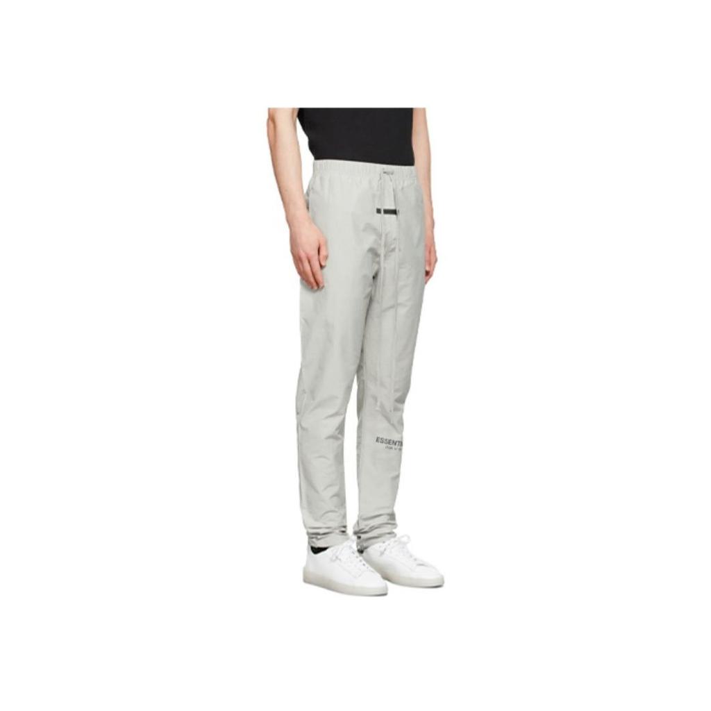 Fear of God Essentials FW21 Track Lounge Pants Men Bottoms Green Concrete FOG-FW21-118