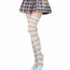 1Pair Cotton High Quanlity Cosplay Over Knee Overknee Women Stockings Thigh High Long Popular Striped Cute Sweet Girls Socks  Unique