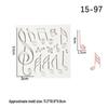 Music Theme Guitar & Notes Fondant Silicone Mold for Cake and Chocolate Decoration