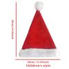 New Year Luminous Santa Hat LED Lights Headdress Xmas Cap Long Plush Christmas Supplies Gift