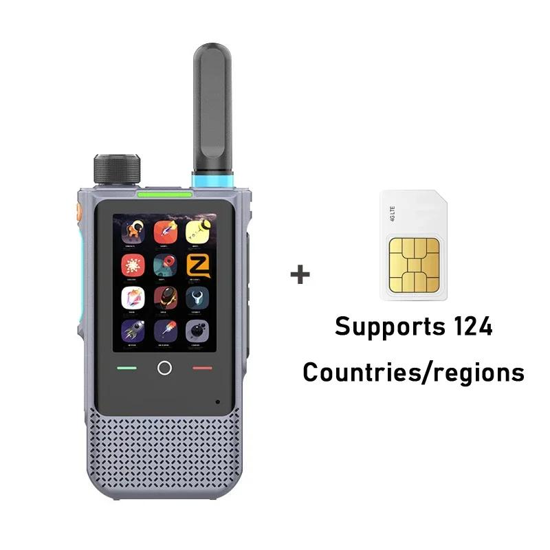 Touch Screen ZELLO Intercom Android POC Intercom Realpt Public Network Two-way Intercom PTT