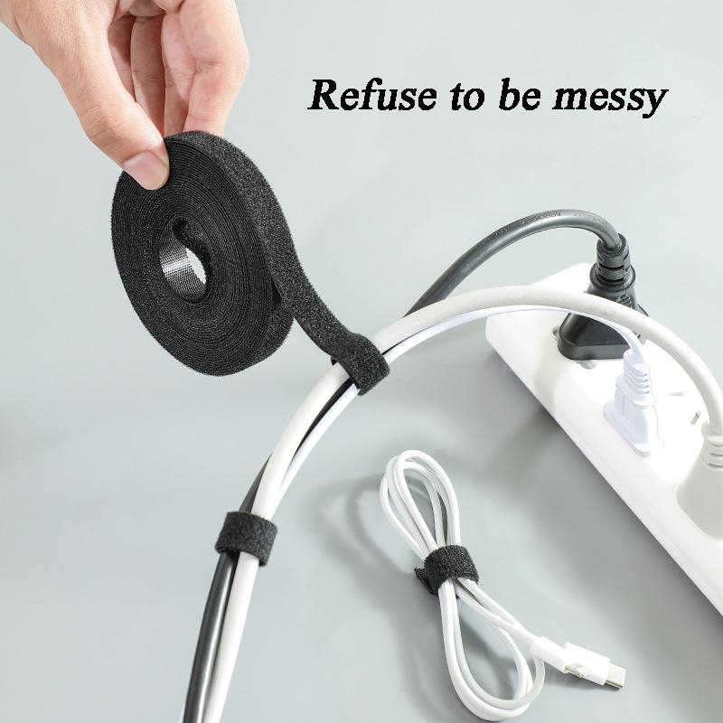 5m Cable Organizer Cable Wire Winder Tapes Earphone Mouse Cord Management USB Charger Protector For iPhone Samsung Xiaomi Huawei
