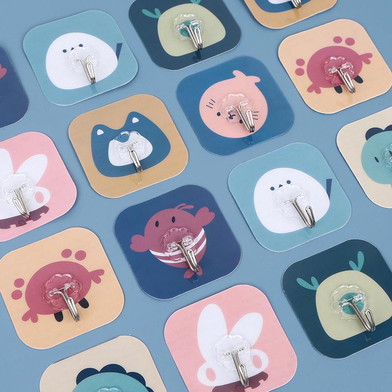 Простой, прочный, самоклеящийся крючок, наклейка, крючок, не требующий сверления, суперклеевой крючок, бытовой крючок для гвоздей, крючок для занавески, многофункциональный