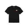 Casual Comfortable Round Neck Short Sleeve T-Shirt Unisex Tops Black VN000RB2BLK