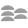 5Pcs Replacement Mop Pads Microfiber Mopping Cloth for Roborock S8 Pro Ultra Robot Vacuum