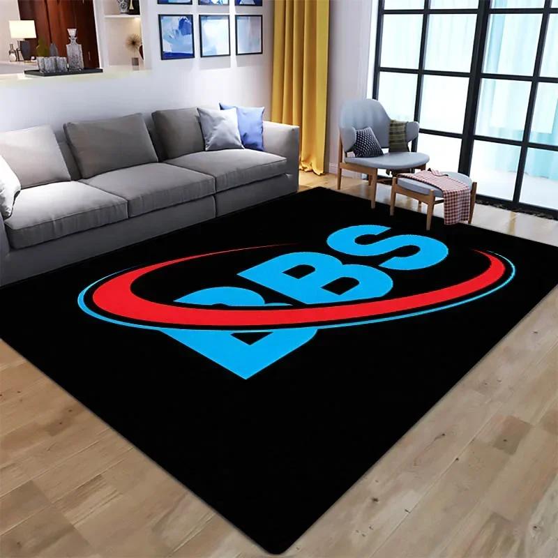 3D BBS гонщик Ретро печатный ковер Нескользящий ковер Декор спальни Декор гостиной Напольный коврик для ванной комнаты Подарок на день рождения