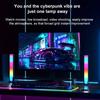 RGB Светодиодная лента для подсветки по ритму, Умные светодиодные панели с звукоснимателем, Игровое светодиодное освещение, DIY Синхронизация, Угловое освещение, Пульт дистанционного управления цветом для гостиной, Игровой
