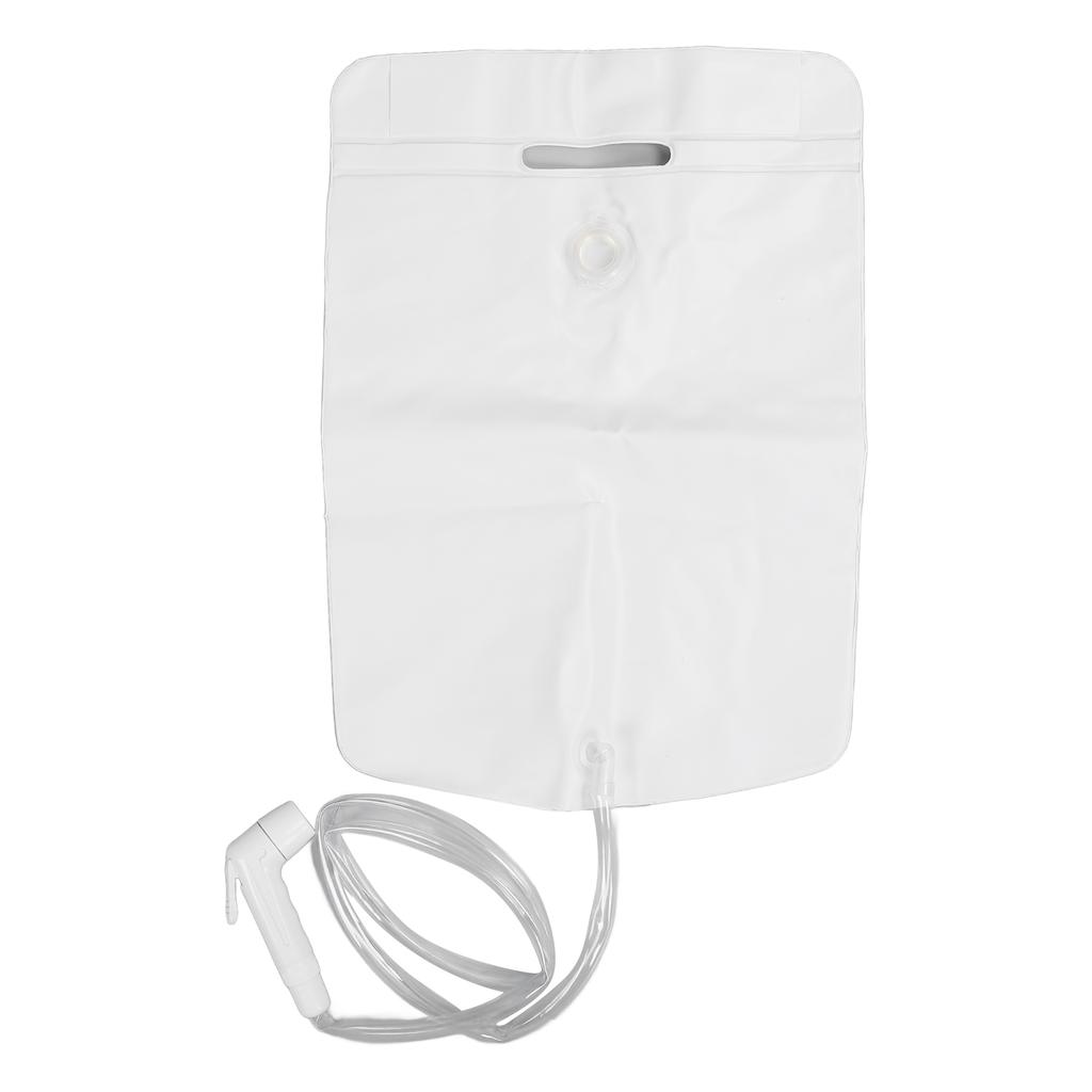 Прикроватная сумка для воды для душа, портативная сумка для душа для кемпинга, надувная раковина для шампуня для пожилых людей