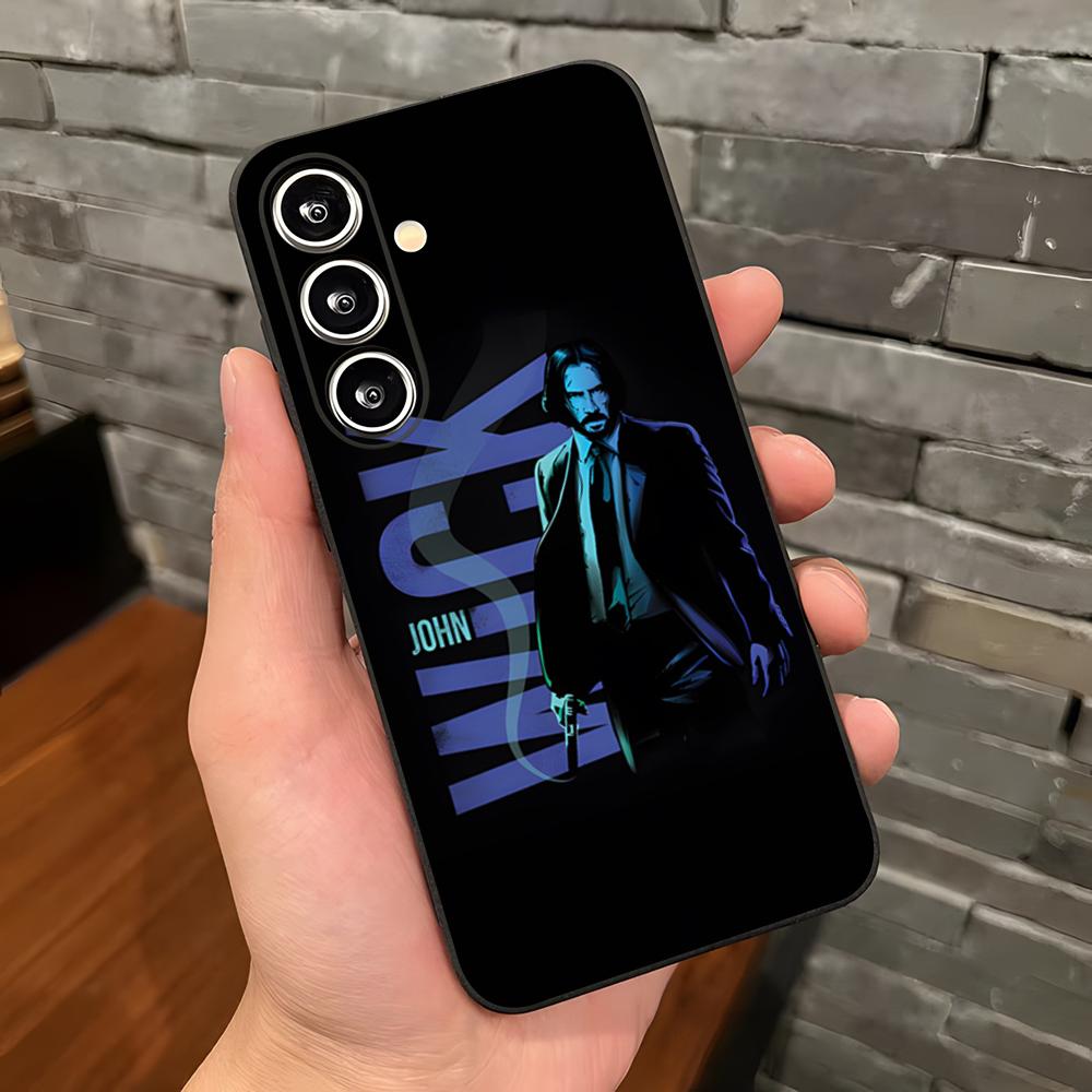Чехол для телефона с персонажем фильма Джон Уик для Samsung A25 A13 A33 5G A54 A36 A35 A56 A52 A14 Ударопрочный Мягкий чехол