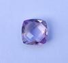 Cheeker Cut Square Cushion Natural African Amethyst Gemstone, Loose Amethyst Gemstone, 3.85 Carat, 10x5 MM Size Cushion Stone.