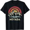 Nevada Mountain Sunset Sunrise Kayaking Lake Camping T-Shirt