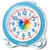 Clock Alarm Clock Table Clock Educational Analog Blue Body X X BC410L 01 Size 13.4 13.0 8.7cm