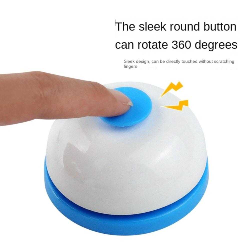 Металлический тренировочный колокольчик для питомцев, деликатный ручной колокольчик, аксессуары для настольных игр