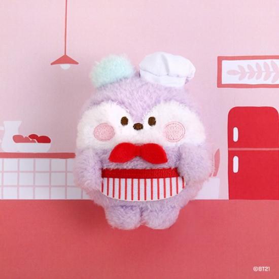 BT21 Брелок для ключей Minini Plush Cook ver.
