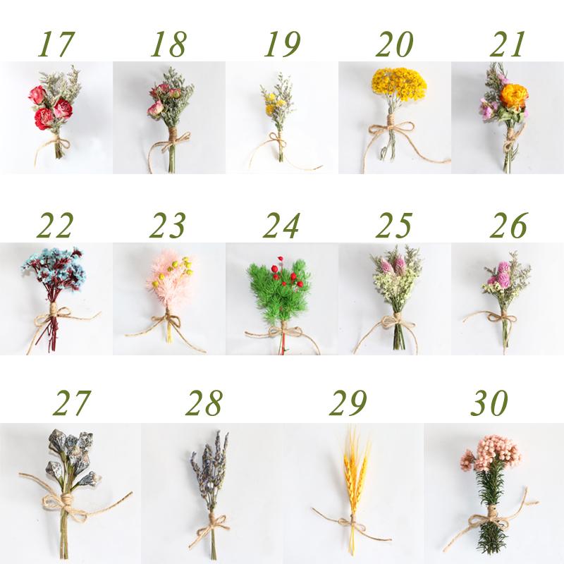 1шт Декоративный букет цветов Мини натуральные сухоцветы свежие консервированные Babysbreath свадьба