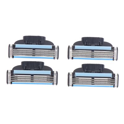 4 шт. лезвия для бритвы для мужчин Mach 3 сменные картриджи для бритья