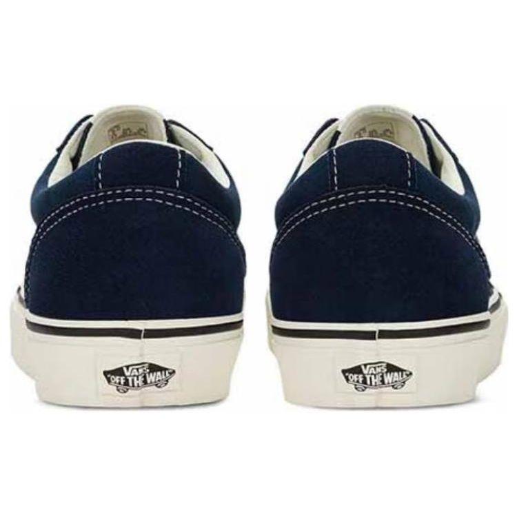 Vans Ward Comfortable Casual Versatile Durable Low-Top Skate Shoes Unisex Sneakers Dark-Blue VN0A5HTSDTQ