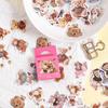 Alideco 92 Sticker Cute Teddy Bear Perfect for and Decorations Flakes, Design, Treats, Schedules, Planners, Letters, (guanyuxiaoxiong)