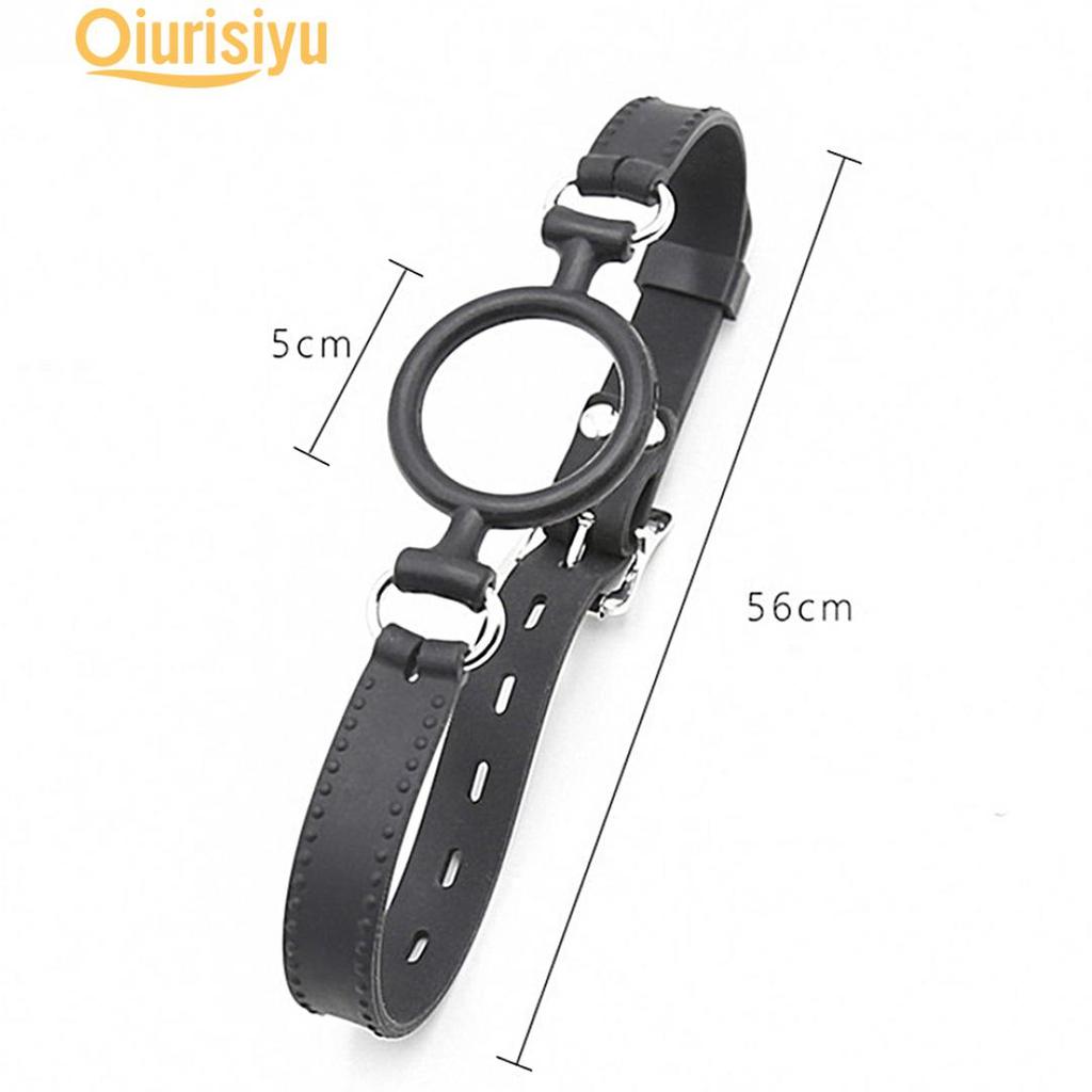 БДСМ Бондаж Ремень для рта с кольцом для рта Кляп для взрослых Фетиш Секс-игрушка Секс-уход