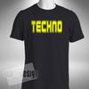 Techno Men's T-Shirt Dj Producer Clubbing Rave Dance Music Lover