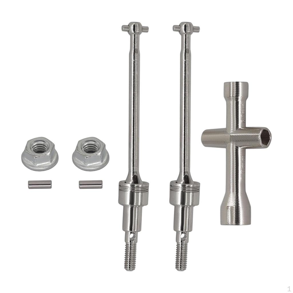 1/16 RC Car Drive Shaft Driveshafts, Metal with HAIR CHURCH AND WINTS Parts Accessories Replacement